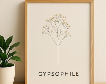 5 Minimalist Botanical Posters