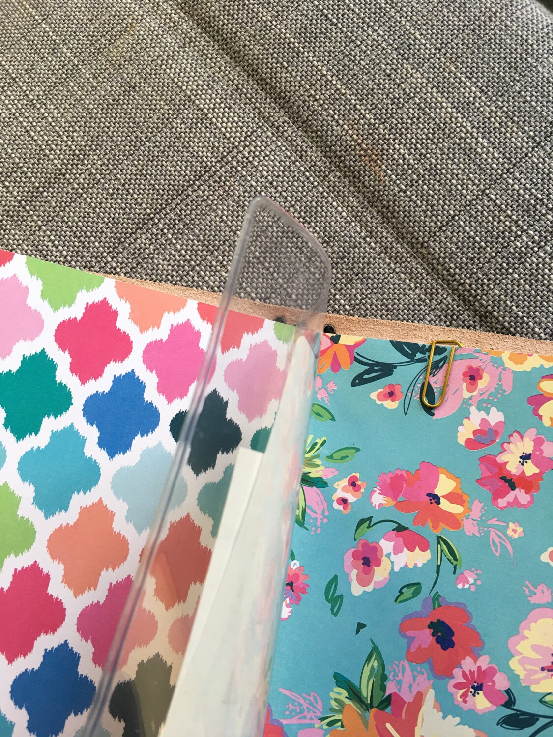 Traveler's Notebook Clear Vinyl Pocket (Dashboard)