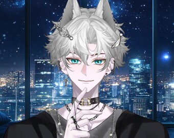 Live2D Model 【Phelix Gray Ver.】 VTuber Model 【2D Avatar】