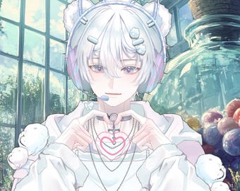 Live2D Model 【Mallow】 VTuber Model