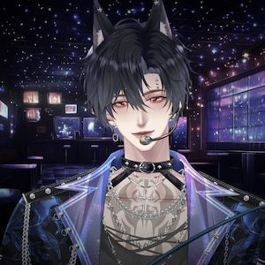 Live2D Modell 【V】 VTuber Modell