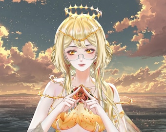 Modelo Live2D Modelo Yakira VTuber