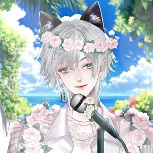 Live2D Model 【Husky Summer Ver.】 VTuber Model