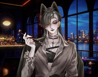 Live2D Model 【Thermidor】 VTuber Model 【2D Avatar】