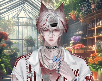 Modelo Live2D 【Xiaohan Red Ver.】 Modelo de VTuber