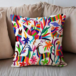 Sierkussen Dounia Aztec | 45 x 45 cm | Katoen/Linnen - Gek op kussens