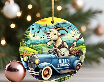 Billy Strings Lead Foot Ornament