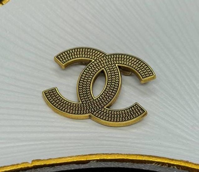 Vintage Coco Chanel Brooch - Etsy