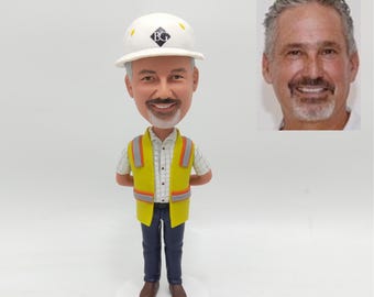 Personalisierte Arbeiter Figur – Personalisiertes Techniker Geschenk für Handwerker & Helden der Arbeit