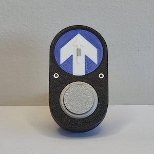 Pedestrian Crossing Keychain | Clicky Sensory Fidget Toy | ADHD Autism Calming Button