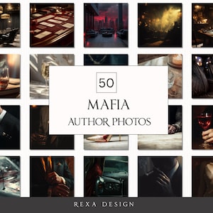 Mafia Dark Romance Photo Bundle | 50 Cinematic Author Images