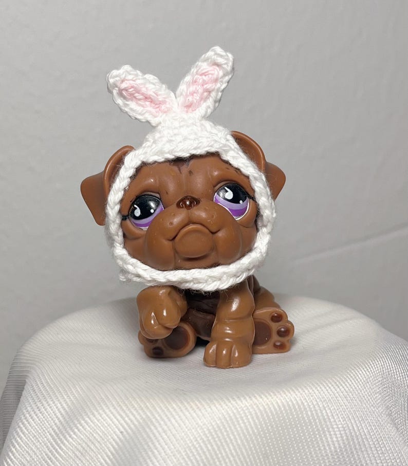 Littlest Pet Shop Crochet Bunny Hat (for Any LPS Mold) - Etsy