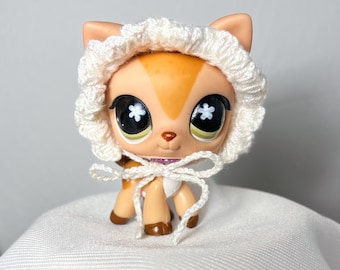 Littlest Pet Shop Crochet Bonnet Hat (for any LPS mold)