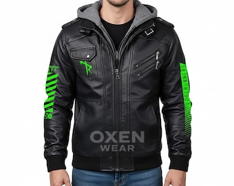 Cyberpunk Edgerunners David Martinez Jacket – Neon Anime Cosplay Costume For Men
