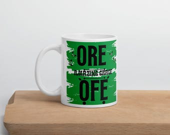 Taza "Amazing Grace", regalo cristiano yoruba, regalos religiosos, taza de oración