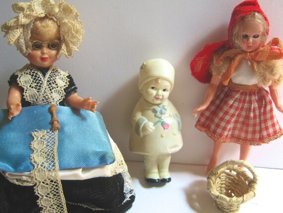vintage miniature dolls