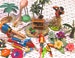 THIRTY Piece Hawaii TROPICAL Party Supplies 
