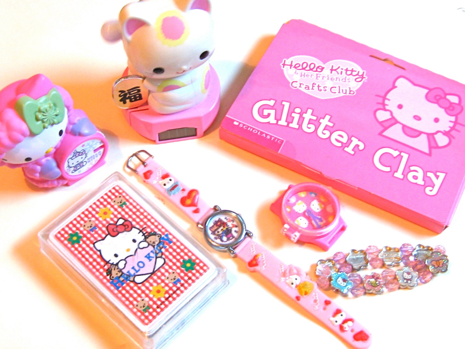 Ten HELLO KITTY Vintage Collectibles SEE all Photos Etsy