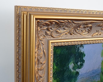 Universal Ornate Gold TV Frame – 32"-98" for Any Brand