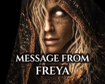 Channeled Freyja Message | Personalized Norse Reading | Seidr Magic & Divine Feminine Guidance | Letter + Psychic Reading Audio (PDF + MP3)