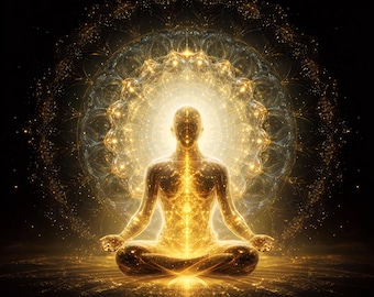 Temple of Life | Pranic Flow Restoration Current | Energetic Recalibration of Breath and Vitality | Distance attunement (PDF+PNG+MP3)