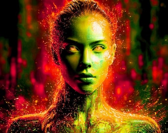 Synth-Goddess | 417Hz Smooth Code Current of Flawless Glamour & Serene Radiance | Magnum Opus Temple Grade System (PDF + PNG + MP3)