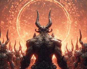 72 Goetic Legion Distance Attunement | Collective Demon Current and Infernal Power Activation (Digital Kit + Charged Sigil)