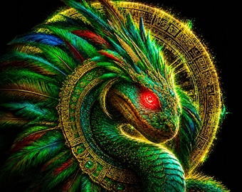 Quetzalcoatl’s 528Hz Feathered Serpent | Heavenly Wind Inspiration & Sacred Knowledge Dawning Attunement | Audio Activation + Digital Files