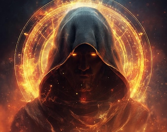 Offspring of Hermes Trismegistus | Recalibration of the Divine Mind Lineage | Logos Flame Activation | Charged Digital Artwork