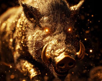 The Golden Boar of the High Gaels | Archdruidic Warlord Archetype | Celtic Flame Exploration | Audio Activation + Digital Files