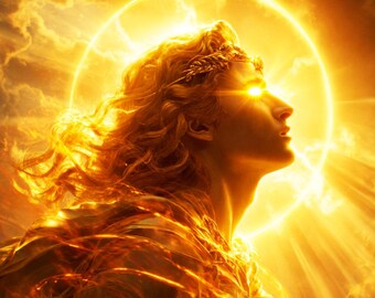 Apollo | Solar Radiance Current of Golden Vitality, Clarity & Luminous Strength | Complete Temple Grade System (PDF + PNG + MP3)