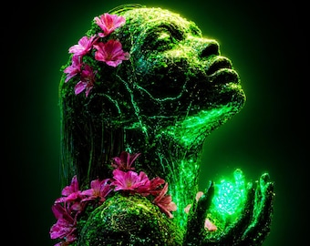 Gaia's Emerald Core | Telluric Current of Deep Grounding & Unshakeable Fortitude | Complete Temple Grade System (PDF + PNG + MP3)