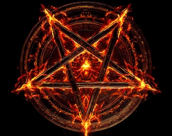 Luciferian Flame Distance Attunement | Fire of Will Spell | Inner Authority, Self-Trust & Sovereign Identity Activation (Digital Kit)