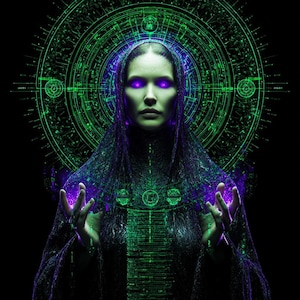 Quantum Starseed Witch | Veiled Constellations Current of Stellar Intuition | Complete Temple Grade System (PDF + PNG + MP3)