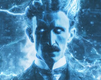 Nikola Tesla | Genius Mind Current | Complete Temple Grade System (PDF + PNG + MP3)