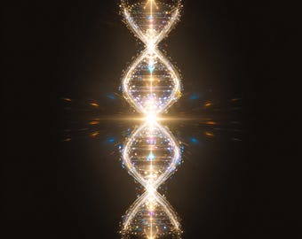 12-Strand Lightbody Attunement | Ascension DNA Matrix & Crystalline Evolution Current | Transmission MP3 + Codex PDF + Charged Sigil PNG