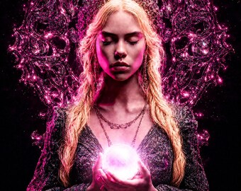 Aphrodite's Iridescent Pearl | Foam-Born Current of Radiant Self-Worth & Magnetic Aura | Complete Temple Grade System (PDF + PNG + MP3)