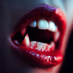 Crimson Kiss Ritual | Vampiric Current Of Obsessive Desire | Tantric Alchemy Of Pleasure And Power | Distance Attunement (Digital Kit)