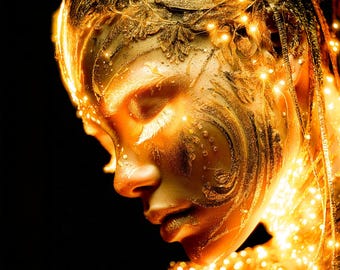 Muse of the Golden Chord 432Hz Harmonic Lyre | Serendipitous Connection & Radiant Love Synchronization Attunement | Audio + Digital Files