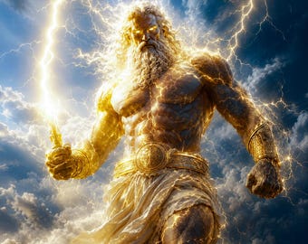 Zeus’s 963Hz Golden Thunderbolt | Supreme Sovereign Authority & Electrifying Charisma Attunement | Audio Activation + Digital Files