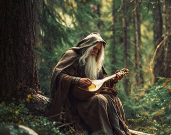 Forgotten Bard | Lost Songs Current of Enchantment, Resonance & Mythic Voice | Complete Temple Grade System (PDF + PNG + MP3)