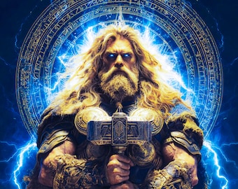 Thor | Thunder-Hammer Current of Strength and Protection | Complete Temple Grade System (PDF + PNG + MP3)