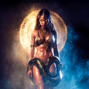 Shakti | Serpent Flame Current of Creation, Feminine Power & Divine Flow | Complete Temple Grade System (PDF + PNG + MP3)
