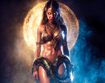 Shakti | Serpent Flame Current of Creation, Feminine Power & Divine Flow | Complete Temple Grade System (PDF + PNG + MP3)