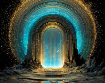 Shifting Gate: Desired Reality Portal Distance Attunement | Dimensional Spell | Timeline Shifting & Accelerated Manifestation (Digital Kit)