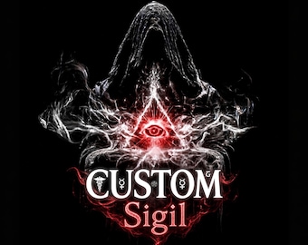 Custom Sigil | Personal Temple Grade Vessel | Digital Artwork (PNG)