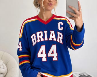 Briar University Graham 44 Hockey Jersey, Off-Campus Jersey, Hockey Romance Football Jersey, Briar U Sweatshirt, Off Campus Hockey 2026