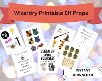 Wizardry Christmas Elf Props
