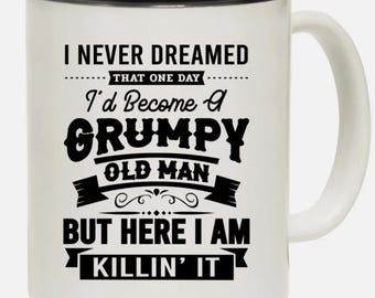 Grumpy Old Man Coffee Mug