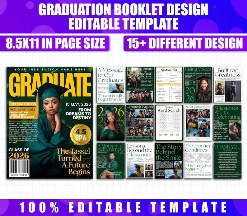 Graduation Activity Magazine | Class of 2026 "the Scholar’s Quest ...